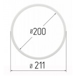 Термокольцо для натяжного потолка Ø200 мм