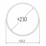 Термокольцо для натяжного потолка Ø230 мм