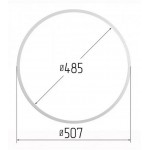Термокольцо для натяжного потолка Ø485 мм